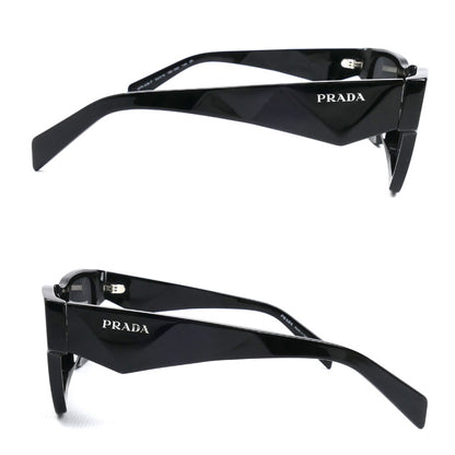 PRADA プラダ サングラス ブラック SPRA06-F 54□19 145 ユニセックス【中古】