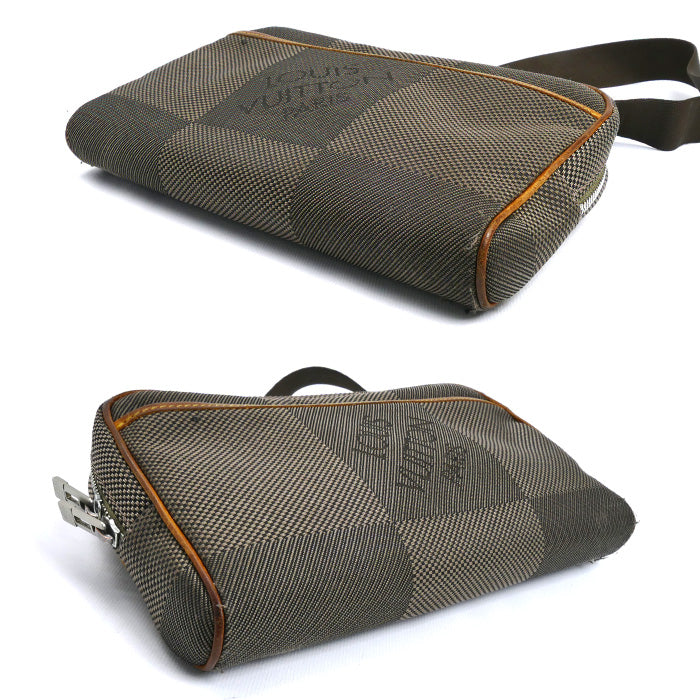 LOUIS VUITTON ルイ・ヴィトン アクロバット ボディバッグ ダミエジェアン ブラウン テール M93619 AR5110 メンズ【中古】