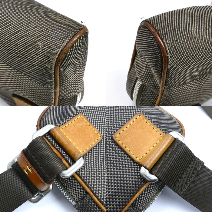 LOUIS VUITTON ルイ・ヴィトン アクロバット ボディバッグ ダミエジェアン ブラウン テール M93619 AR5110 メンズ【中古】