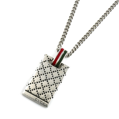 GUCCI グッチ シルバー925 ディアマンテ ネックレス 310481 17.4g 50/55cm ユニセックス【中古】