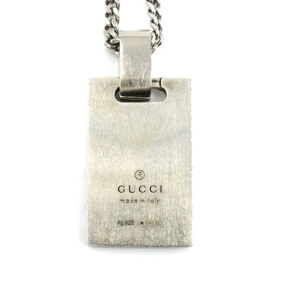 GUCCI グッチ シルバー925 ディアマンテ ネックレス 310481 17.4g 50/55cm ユニセックス【中古】