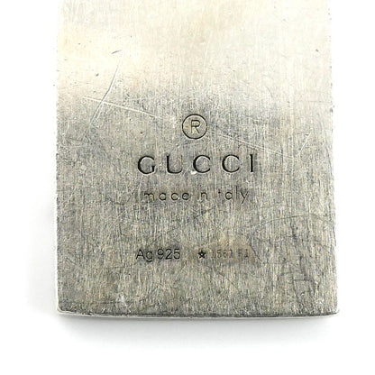 GUCCI グッチ シルバー925 ディアマンテ ネックレス 310481 17.4g 50/55cm ユニセックス【中古】