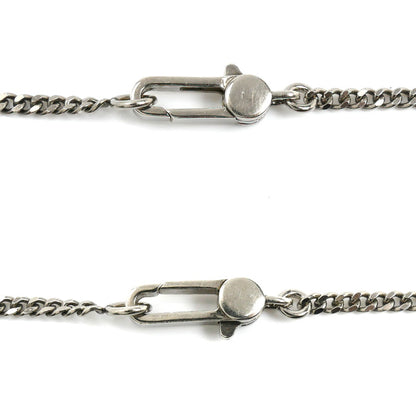 GUCCI グッチ シルバー925 ディアマンテ ネックレス 310481 17.4g 50/55cm ユニセックス【中古】