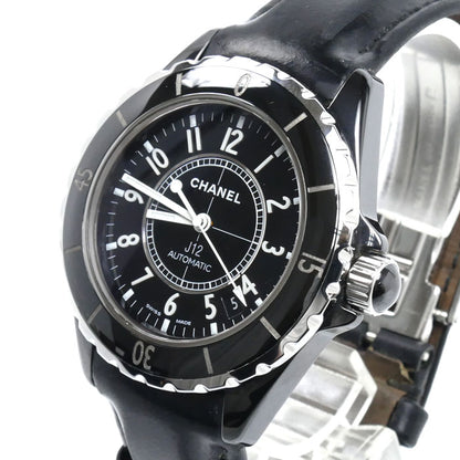 CHANEL シャネル J12 ブラックセラミック 38mm 腕時計 自動巻き H0683 メンズ【中古】
