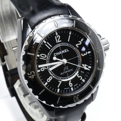 CHANEL シャネル J12 ブラックセラミック 38mm 腕時計 自動巻き H0683 メンズ【中古】