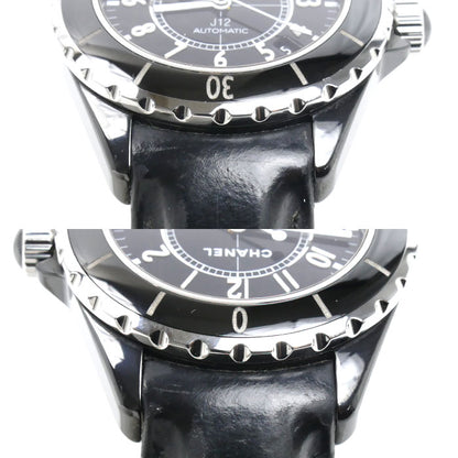CHANEL シャネル J12 ブラックセラミック 38mm 腕時計 自動巻き H0683 メンズ【中古】