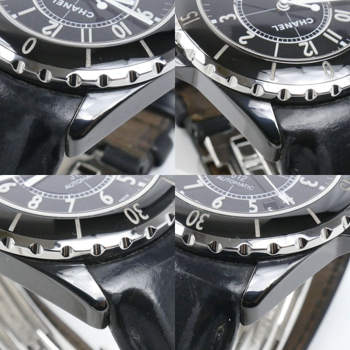 CHANEL シャネル J12 ブラックセラミック 38mm 腕時計 自動巻き H0683 メンズ【中古】