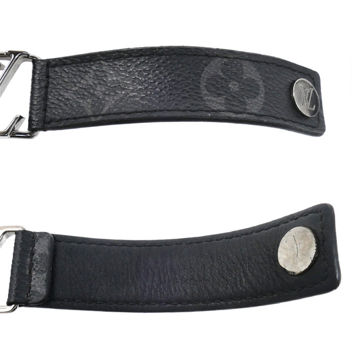 LOUIS VUITTON ルイ・ヴィトン モノグラム エクリプス ブラスレ ホッケンハイム ブレスレット M6295 BC4127 メンズ【中古】