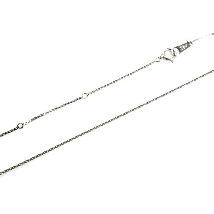 Pt900プラチナ Pt850プラチナ ネックレス サファイア0.69ct 6.1g 43cm レディース【中古】