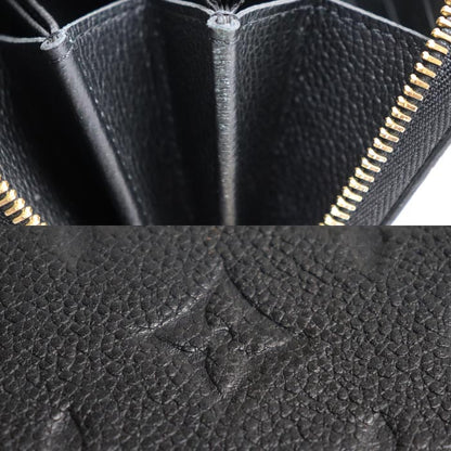 LOUIS VUITTON ルイ・ヴィトン ジッピーウォレット 長財布 ラウンドファスナー モノグラムアンプラント ブラック M61864 ICチップ ユニセックス【中古】
