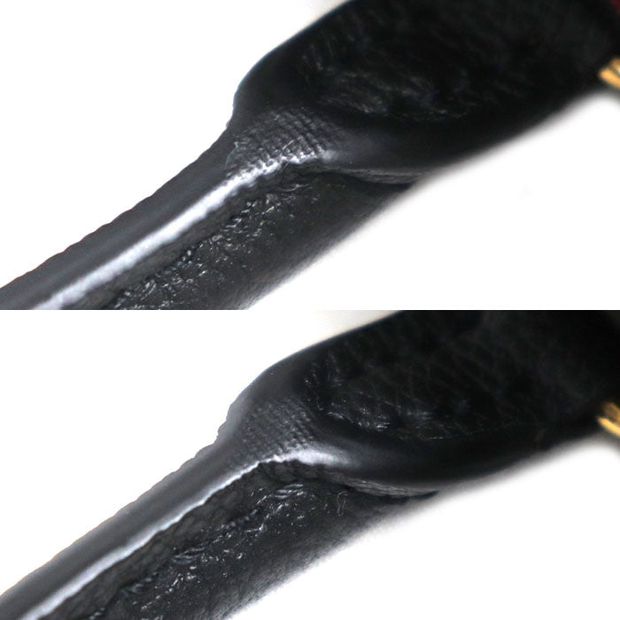 LOUIS VUITTON ルイ・ヴィトン オンザゴーMM トートバッグ モノグラムアンプラント バイカラー ブラック ベージュ M45495 ICチップ レディース【中古】【美品】