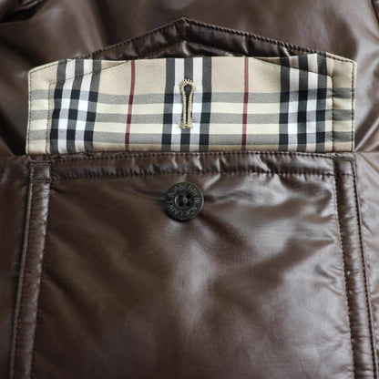 BURBERRY BLACK LABEL バーバリーブラックレーベル ダウンジャケット ブラウン BMP68-531-58 M メンズ【中古】