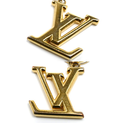 LOUIS VUITTON ルイ・ヴィトン キーホルダー LV ファセット キーホルダー ゴールド M65216 OB0274 ユニセックス【中古】