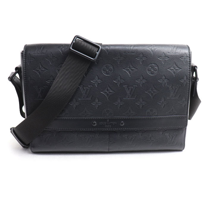LOUIS VUITTON ルイ・ヴィトン スプリンター メッセンジャー ショルダーバッグ モノグラム シャドウ ブラック M44729 UB2200 メンズ【中古】