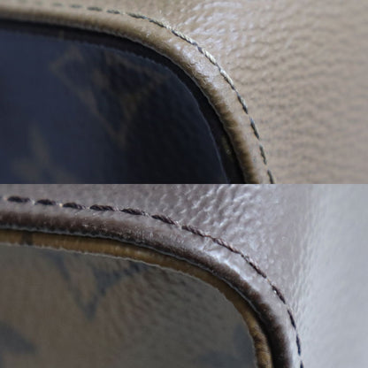 LOUIS VUITTON ルイ・ヴィトン オンザゴーGM トートバッグ モノグラム ジャイアント リバース ブラウン M45320 AR2240 ユニセックス【中古】【美品】