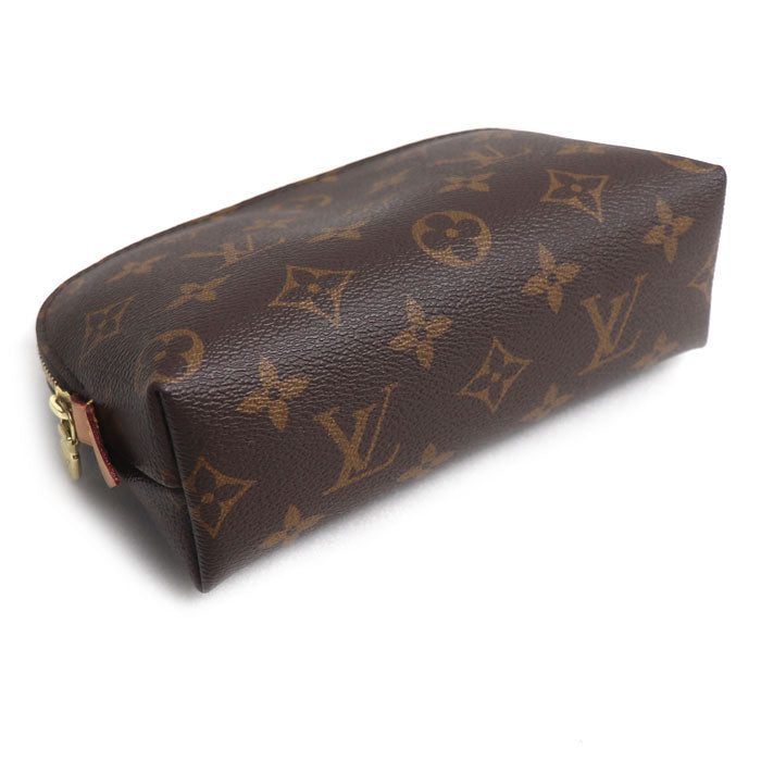LOUIS VUITTON ルイ・ヴィトン ポシェット・コスメティック PM ポーチ モノグラム ブラウン M47515 SR1200 レディース【中古】