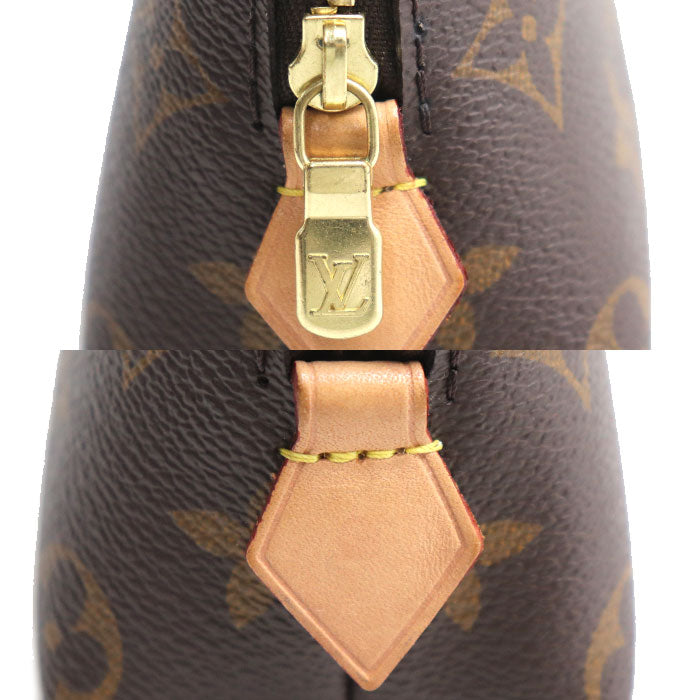 LOUIS VUITTON ルイ・ヴィトン ポシェット・コスメティック PM ポーチ モノグラム ブラウン M47515 SR1200 レディース【中古】