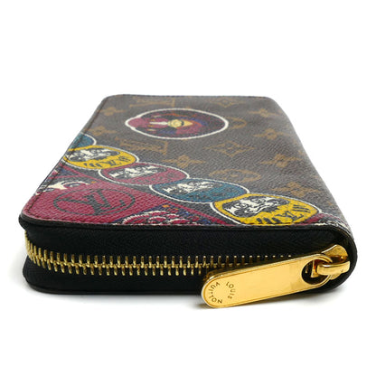 LOUIS VUITTON ルイ・ヴィトン ジッピーウォレット 山本寛斎コラボ 長財布 ラウンドファスナー モノグラム ブラウン/マルチ M67249 SP3187 ユニセックス【中古】