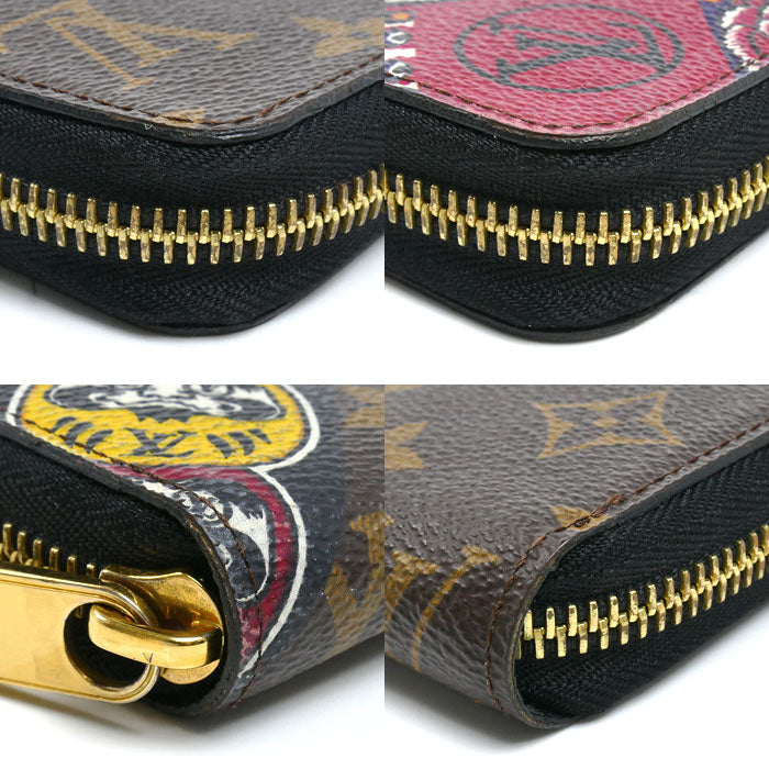 LOUIS VUITTON ルイ・ヴィトン ジッピーウォレット 山本寛斎コラボ 長財布 ラウンドファスナー モノグラム ブラウン/マルチ M67249 SP3187 ユニセックス【中古】