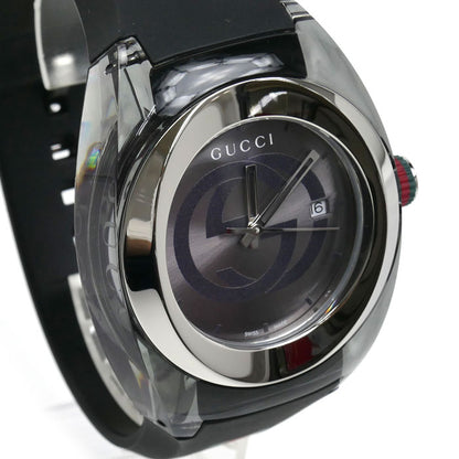 GUCCI グッチ シンク 腕時計 電池式 YA137116 メンズ【中古】【美品】