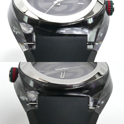 GUCCI グッチ シンク 腕時計 電池式 YA137116 メンズ【中古】【美品】