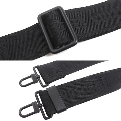 LOUIS VUITTON ルイ・ヴィトン ガストン・ウェアラブル ウォレット ショルダーバッグ モノグラムシャドウ ノワール M81115 ICチップ メンズ【中古】【美品】