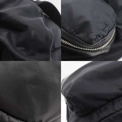 SAINT LAURENT サンローラン フォルダブル シティ リュック・デイパック ブラック 534974 ウエストポーチ ユニセックス【中古】
