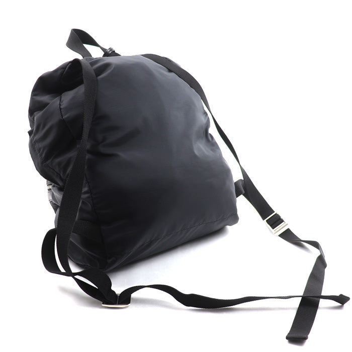 SAINT LAURENT サンローラン フォルダブル シティ リュック・デイパック ブラック 534974 ウエストポーチ ユニセックス【中古】