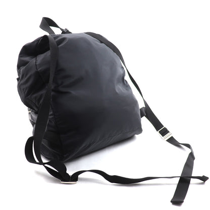 SAINT LAURENT サンローラン フォルダブル シティ リュック・デイパック ブラック 534974 ウエストポーチ ユニセックス【中古】