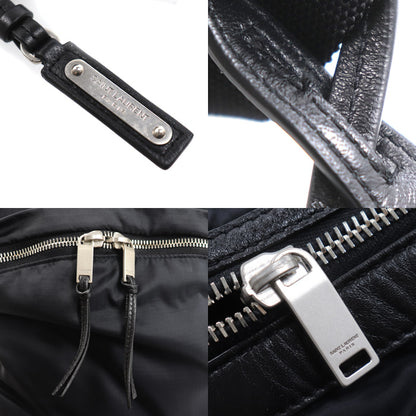 SAINT LAURENT サンローラン フォルダブル シティ リュック・デイパック ブラック 534974 ウエストポーチ ユニセックス【中古】