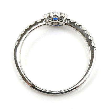 Pt900プラチナ アウイナイト 0.08ct リング・指輪 ダイヤモンド0.23ct 8号 2.0g レディース【中古】