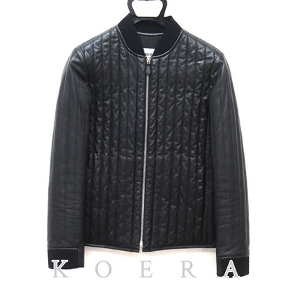 HERMES エルメス キルティングジャケット ブルゾン ブラック 34 レディース【中古】