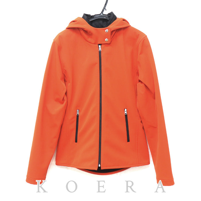 HERMES エルメス ソフトシェル パーカー オレンジ 800265E 02M M レディース【中古】