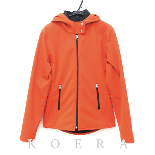 HERMES エルメス ソフトシェル パーカー オレンジ 800265E 02M M レディース【中古】