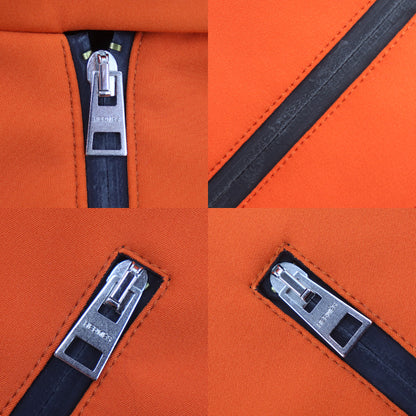 HERMES エルメス ソフトシェル パーカー オレンジ 800265E 02M M レディース【中古】