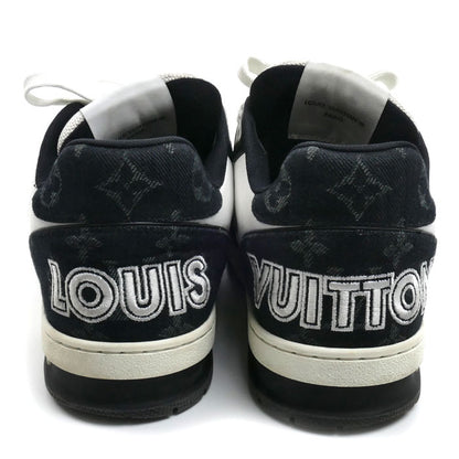 LOUIS VUITTON ルイ・ヴィトン LV トレイナー スニーカー ホワイト ブラック 1ABOD4 BM0274 
5 メンズ【中古】