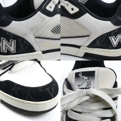 LOUIS VUITTON ルイ・ヴィトン LV トレイナー スニーカー ホワイト ブラック 1ABOD4 BM0274 
5 メンズ【中古】