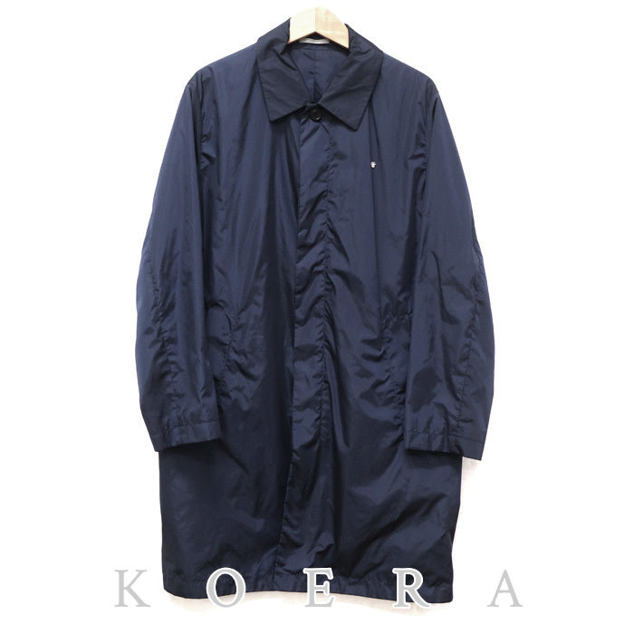 Dior ディオール ステンカラーコート ネイビー 733C300F3830 48 メンズ【中古】