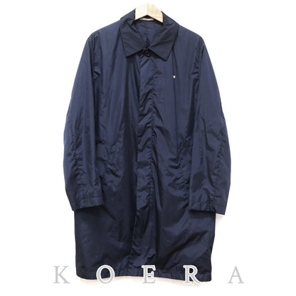 Dior ディオール ステンカラーコート ネイビー 733C300F3830 48 メンズ【中古】
