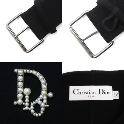 Dior ディオール ロングコート ブラック 410M19A0060 38 レディース【中古】
