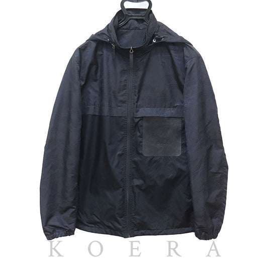 Berluti ベルルッティ カリグラフィ ジップアップ パーカー パーカー ネイビー R15OBU58PABY 50 メンズ【中古】