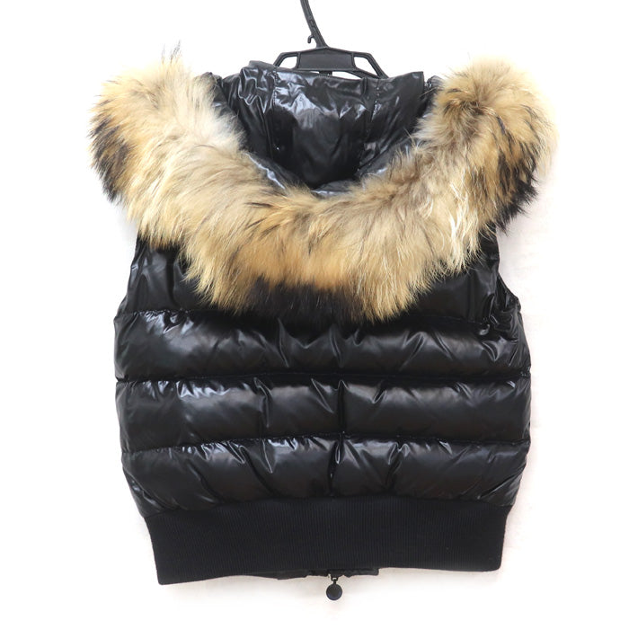 MONCLER モンクレール TARN GILET ダウンベスト ブラック 220934830225 レディース【中古】
