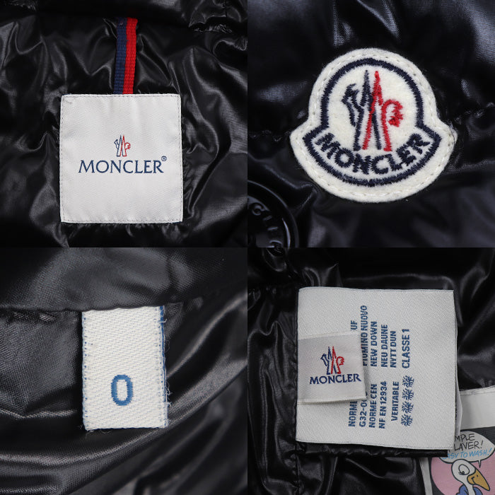 MONCLER モンクレール TARN GILET ダウンベスト ブラック 220934830225 レディース【中古】