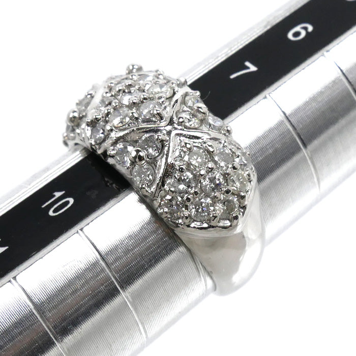 Pt900プラチナ リング・指輪 ダイヤモンド1.00ct 8.5号 5.1g レディース【中古】