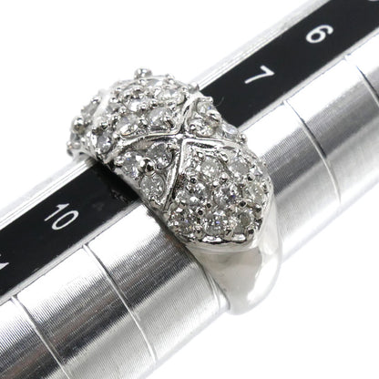 Pt900プラチナ リング・指輪 ダイヤモンド1.00ct 8.5号 5.1g レディース【中古】