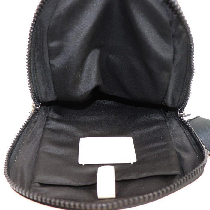 COACH コーチ チャールズ ボディバッグ オフホワイト/ブラック F59320 アウトレット【中古】