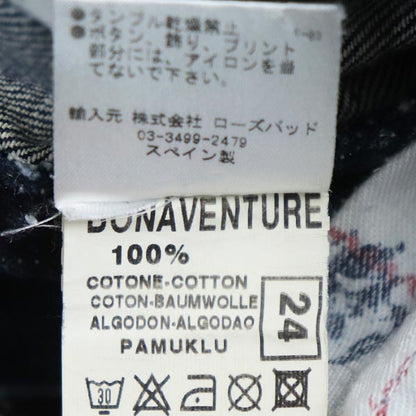 BONAVENTURE ボナベンチャー ローライズ ブーツカット デニムパンツ ブルー 91555 
24 レディース【中古】【美品】