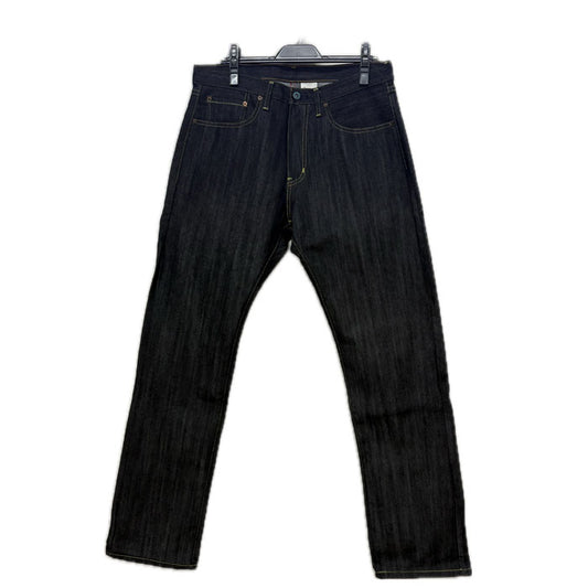 SUGOI すごい 相撲柄刺繍 SUGOI JEANS JAPAN TATOO デニムパンツ ネイビー 34 メンズ【中古】【極美品】