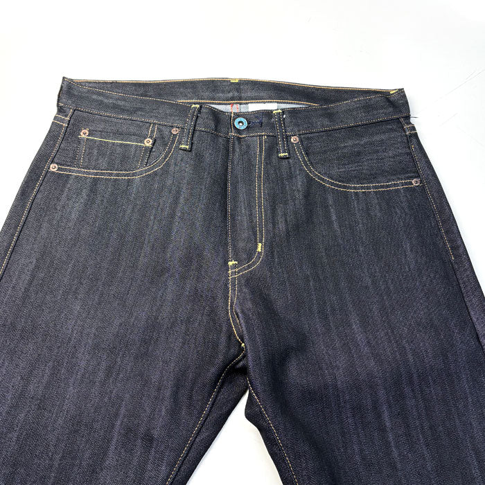 SUGOI すごい 相撲柄刺繍 SUGOI JEANS JAPAN TATOO デニムパンツ ネイビー 34 メンズ【中古】【極美品】