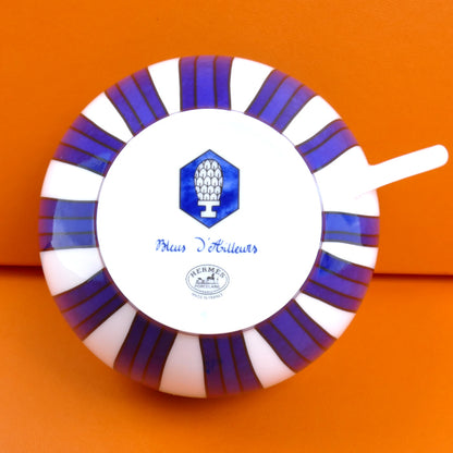 HERMES エルメス ブルーダイユール カップ&ソーサー 2客セット 食器【未使用】【買取品】